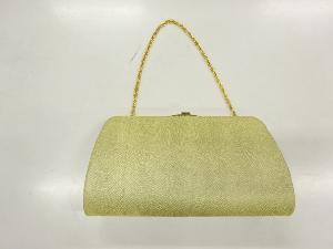 リサイクル　抽象模様織出し和装バッグ